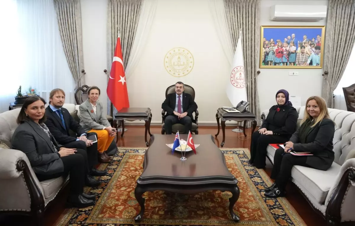 Milli Eğitim Bakanı Yusuf Tekin’den Eğitim İş Birliği Görüşmeleri