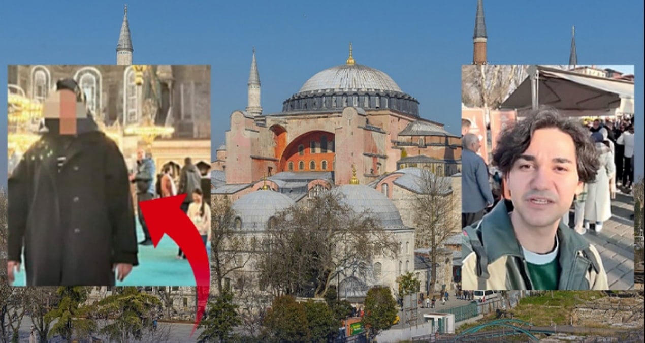 Ayasofya’daki 25 Euro için turist kadına terör estirdiler: ‘Şehadet getirsin’