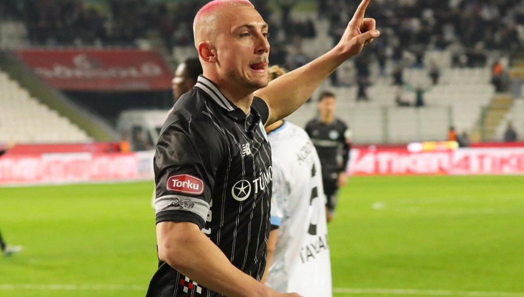 Konyaspor 6 maÃ§ sonra kazandÄ±, Kramer 6. golÃ¼nÃ¼ attÄ±